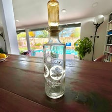 Vintage Stitzel Weller Old Fitzgerald Four Seasons Glass Decanter