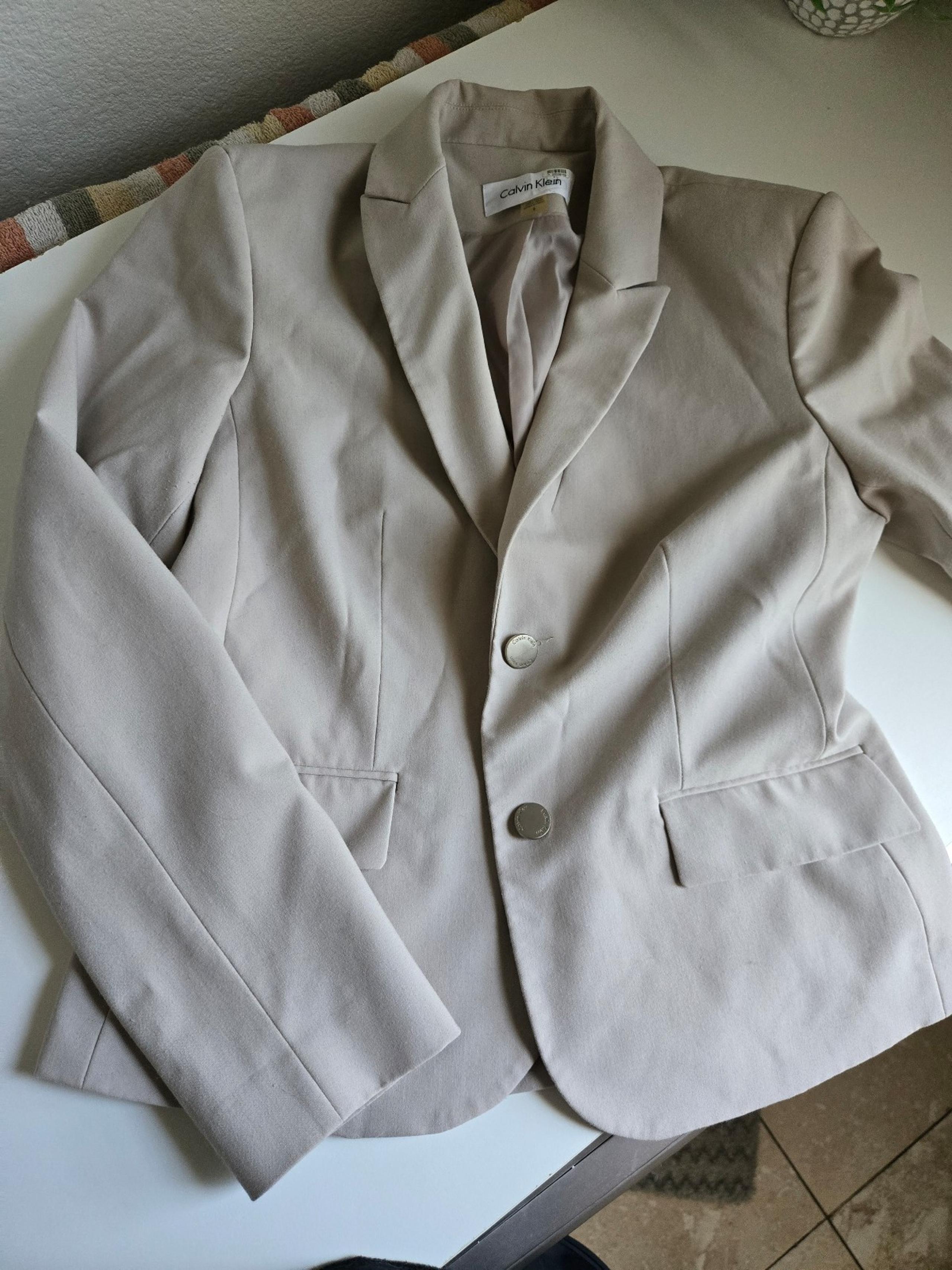 Calvin Klein Beige Blazer