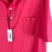 NEW Turtleson Everett Polo Shirt Mens Large Rouge Red Stretch S/S Cotton Knit