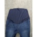 Madewell Medium Wash Over the Belly Maternity Skinny Jeans Adjustable Size 33