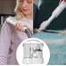 Pet Grooming Vacuum with 3.3L Dust Cup, Low Noise Dog Grooming Kit, Dog Vacuum B
