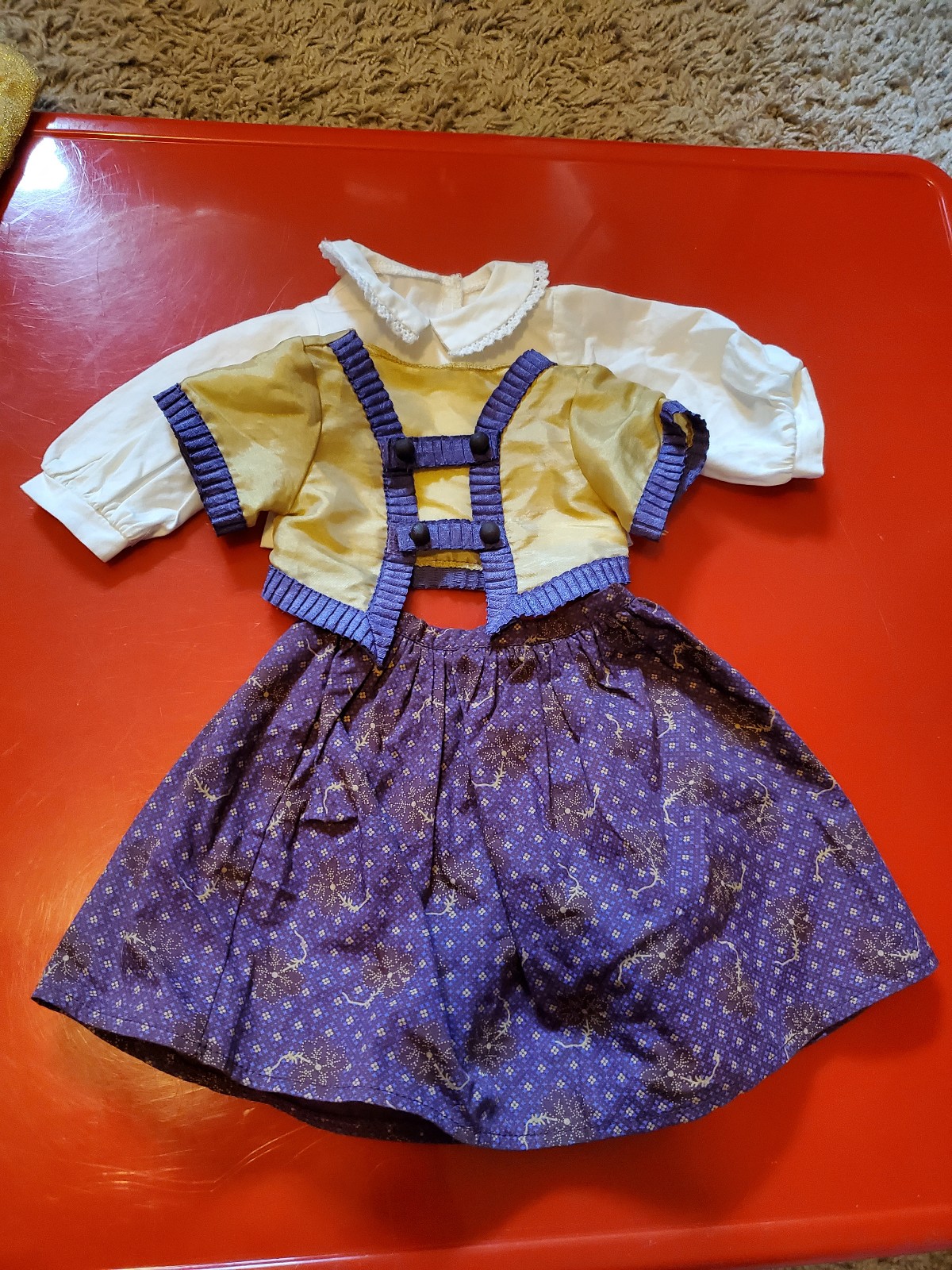 American girl Cecile parlor outfit