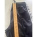 Kappa Banda Astoria Mens Small Side Snap Track Straight Black 80s Sweatpants