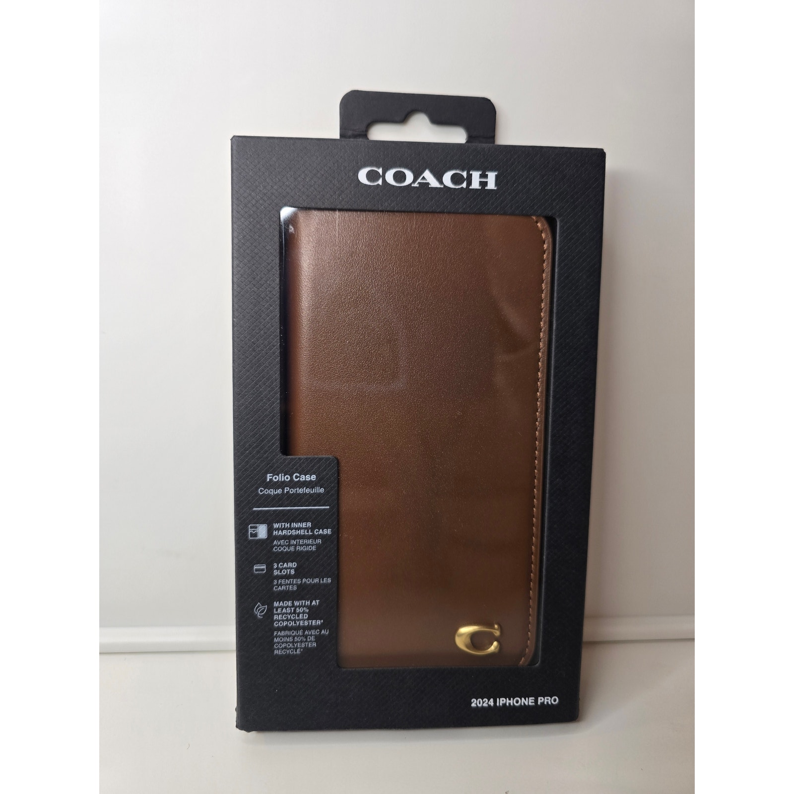 Coach Folio Case for iPhone 16 Pro