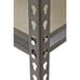 30 W x 12 D x 60 H 5-Shelf Steel Freestanding Shelves, Silver