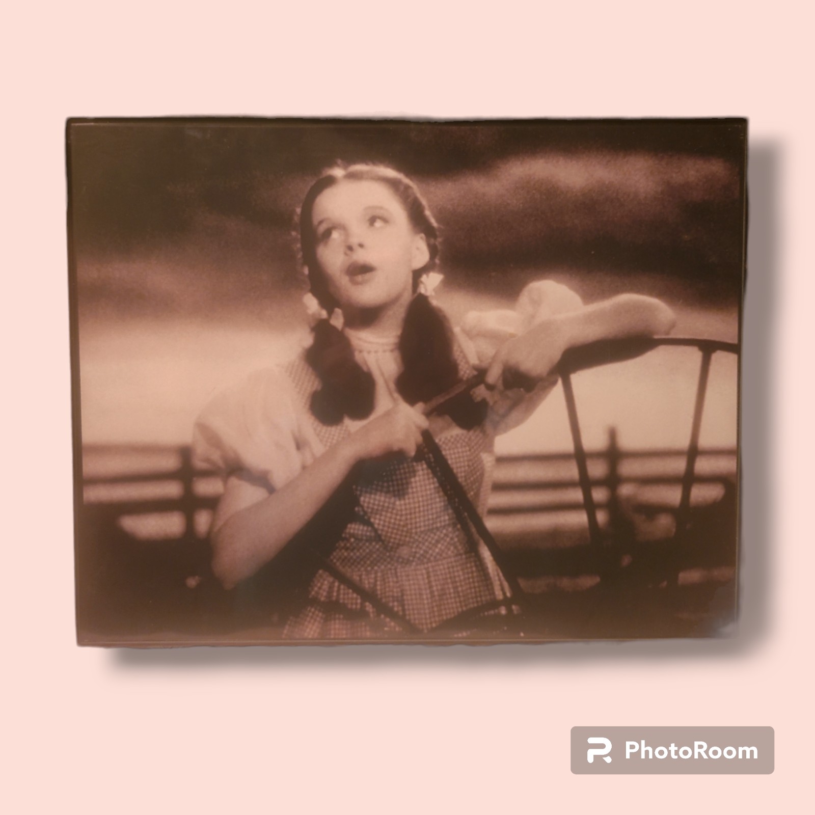 Wizard of Oz Collectable Black and White Framed Picture