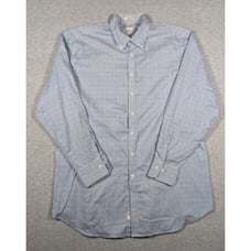 Peter Millar Men Shirt 1XLT Multicolor Gingham Check Nanoluxe Easycare Cotton