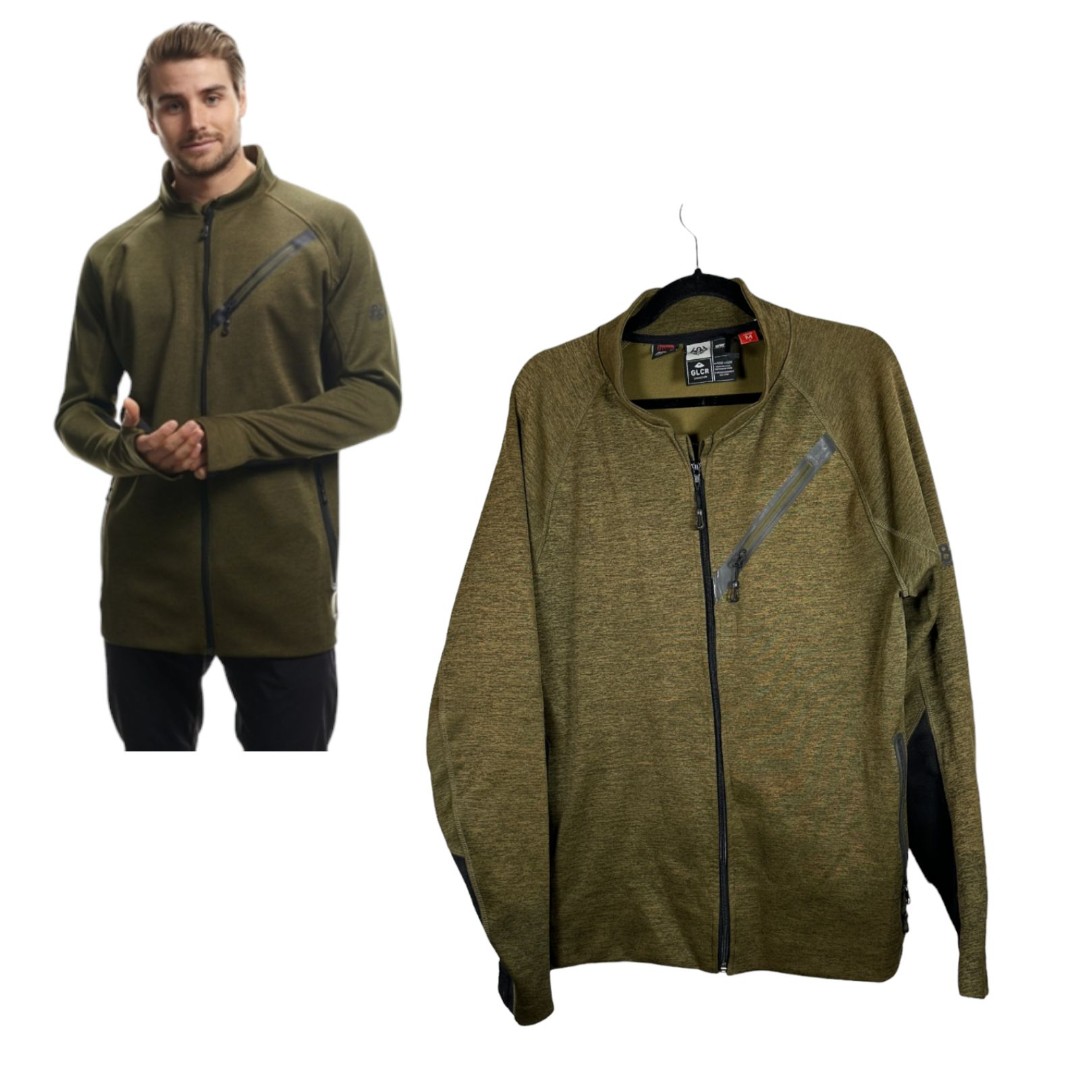 686 GLCR Collection Project Rouge Zip Tech Fleece Thermal Green Men's Medium