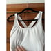 NWT Andie Women's The Tulum Open Strappy Back One Piece Swimsuit White Size S