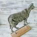 Metal Cow on Stand New