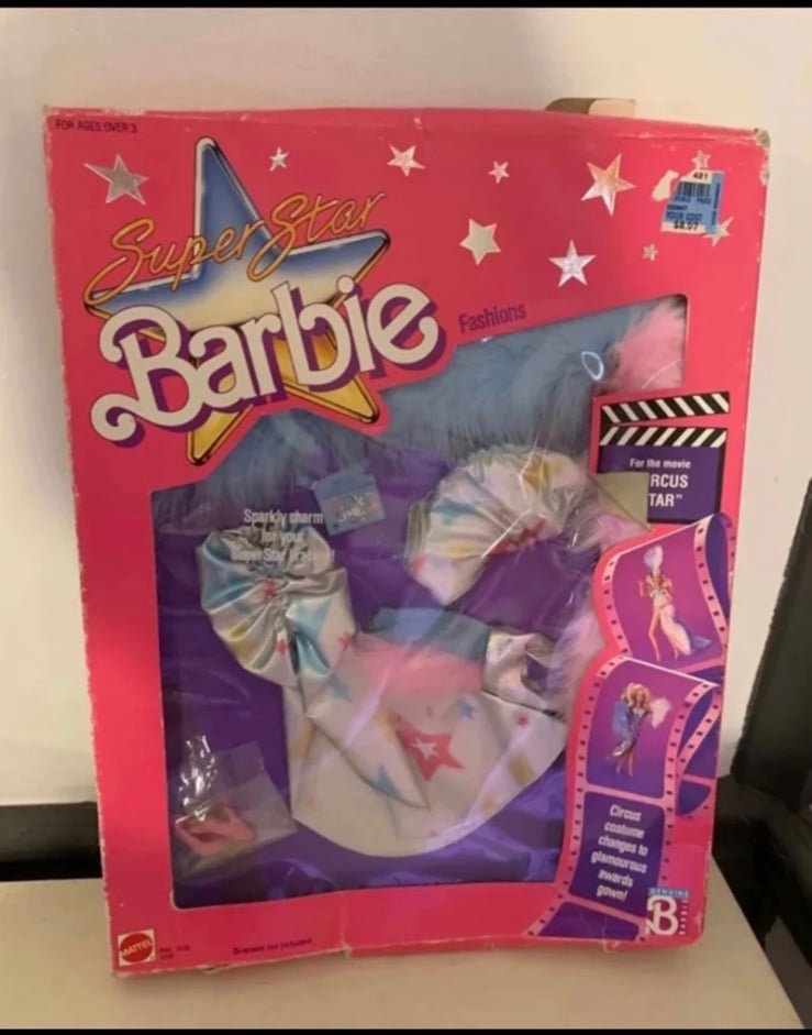 1988 Barbie SuperStar Fashion Circus Star #3308 Super Star Vintage NEW