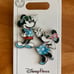 Disney Aulani Exclusive Mickey & Minnie Mouse Aloha Attire Trading Pin Flair Set