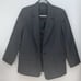 Harve Bernard gray plaid suit jacket
