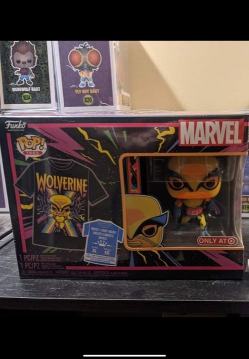 Wolverine Pop + XL Tee