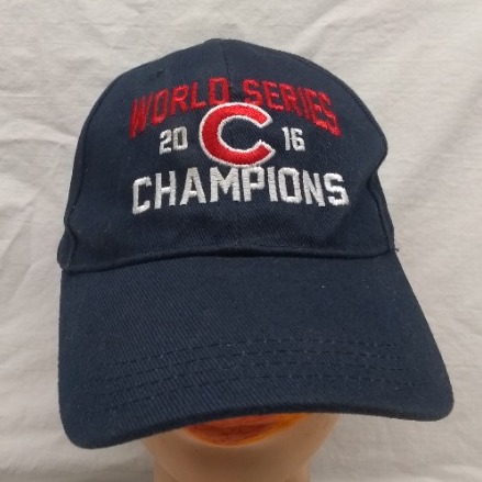2016 World Series Champions Chicago Cubs Fan Favorite Hat Cap Great Vintage Blue