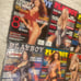 (9) WWE / WWF Women In Playboy Magazines