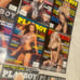 (9) WWE / WWF Women In Playboy Magazines
