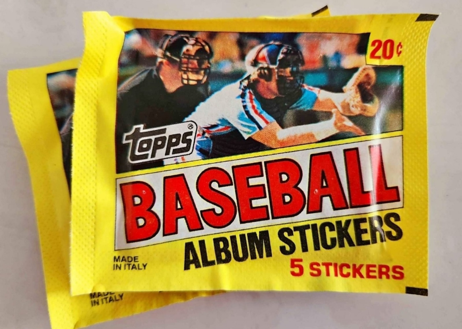 1982 Topps Baseball Album Stickers - 38 Packs