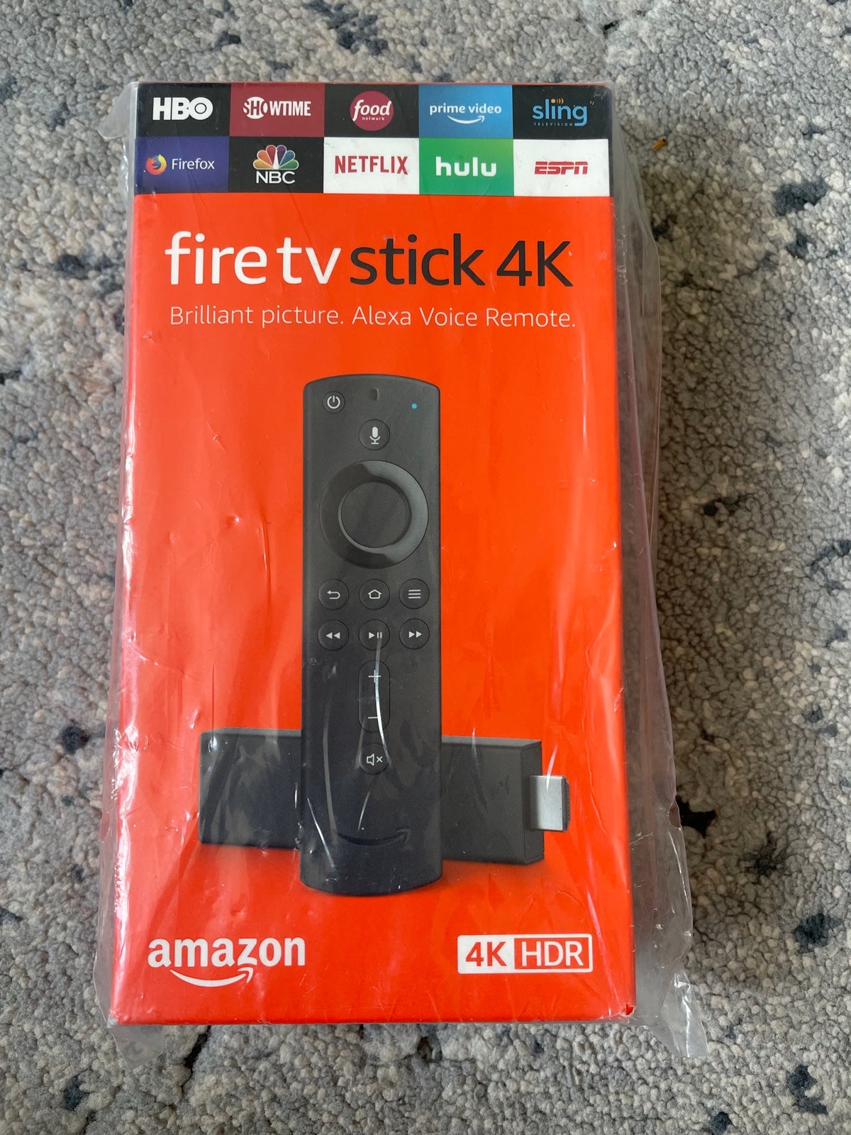 Fire TV Stick 4K streaming device with Alexa Voice Remote
