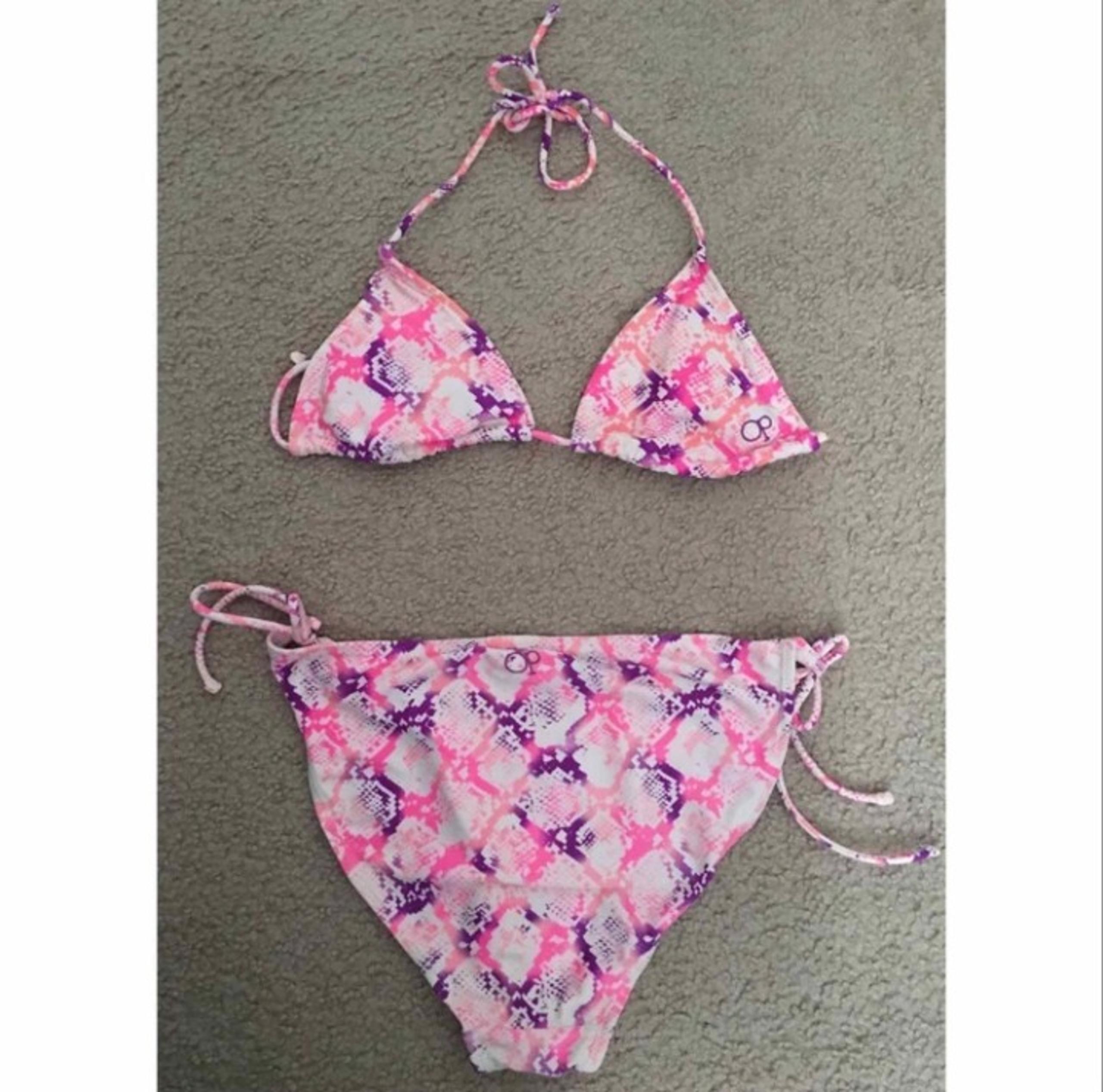 OP Pink Combo Bikini Set