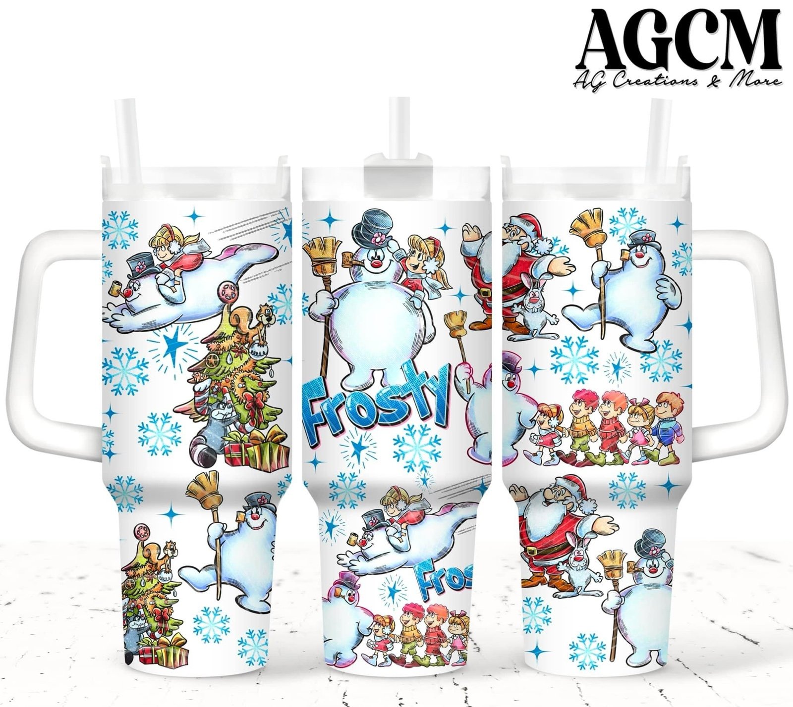 Frosty the Snowman 40oz tumbler