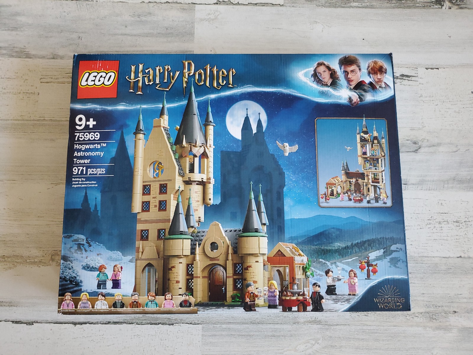 New Sealed LEGO Harry Potter Wizarding World Hogwarts Astronomy Tower Set 75969