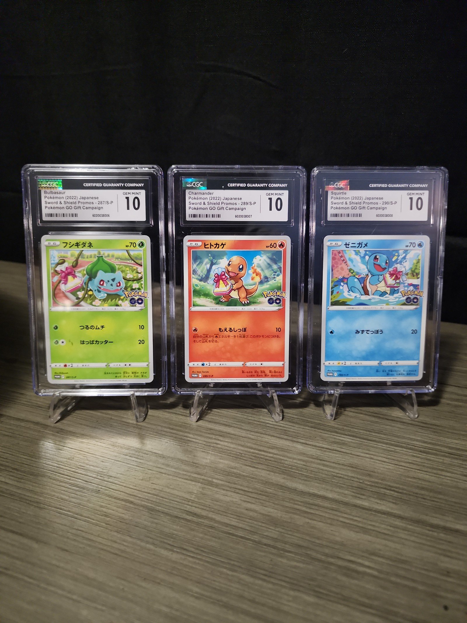 Bulbasaur charmander squirtle