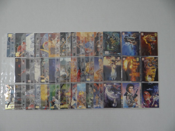 1995 Topps Star Wars Galaxy Series 3 Complete SET+ Lucasfilm SET 12 + E2 +13,16