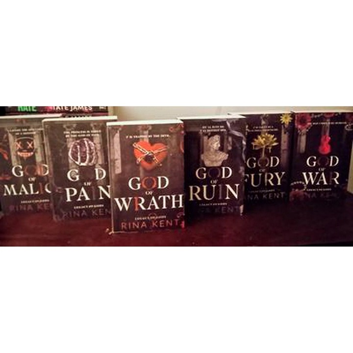 AcrylLegacy of Gods Series 6 Books Set by Rina Kent (English, Paperback) USA ST