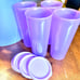 Tupperware Pitcher and Tumblers Set