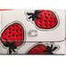 Coach Essential Mini Trifold Wallet With Strawberry Print