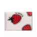 Coach Essential Mini Trifold Wallet With Strawberry Print