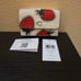 Coach Essential Mini Trifold Wallet With Strawberry Print