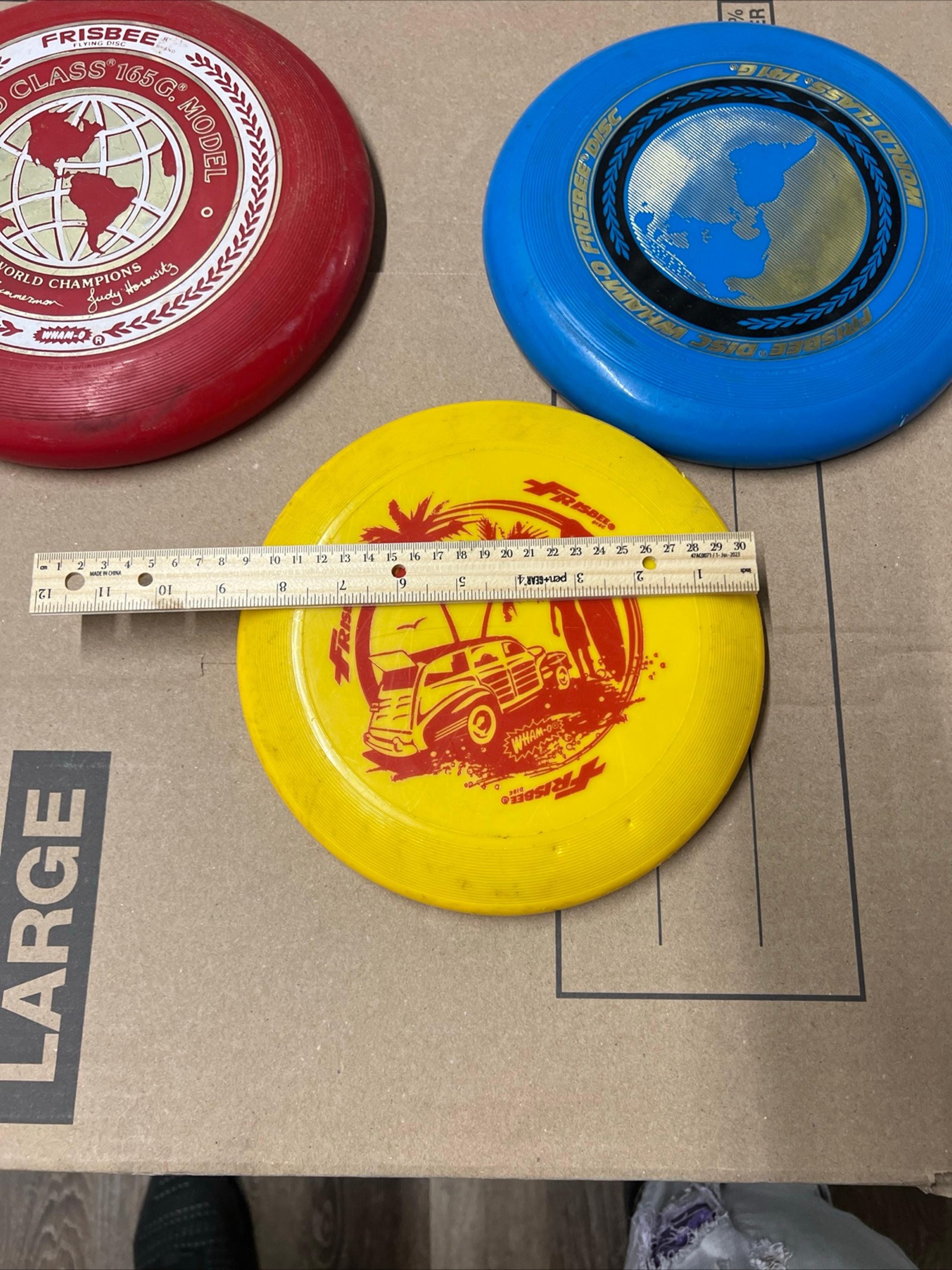 Vintage WHAM-O Frisbee 3 Pcs Lot Bundle Disc Golf