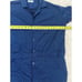 Golden Dreams Vintage 70s Mens Blue Abstract Button Up Short Sleeve Shirt