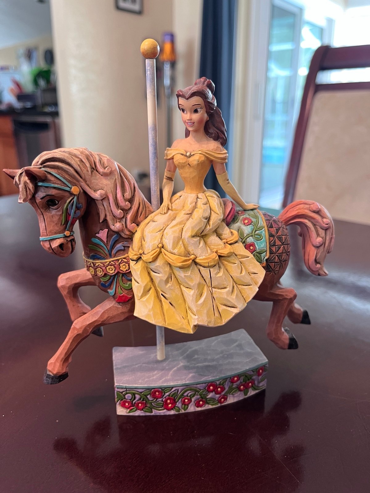 Disney Jim Shore Beauty and the Beast Belle “Princess of Knowledge” Figurine