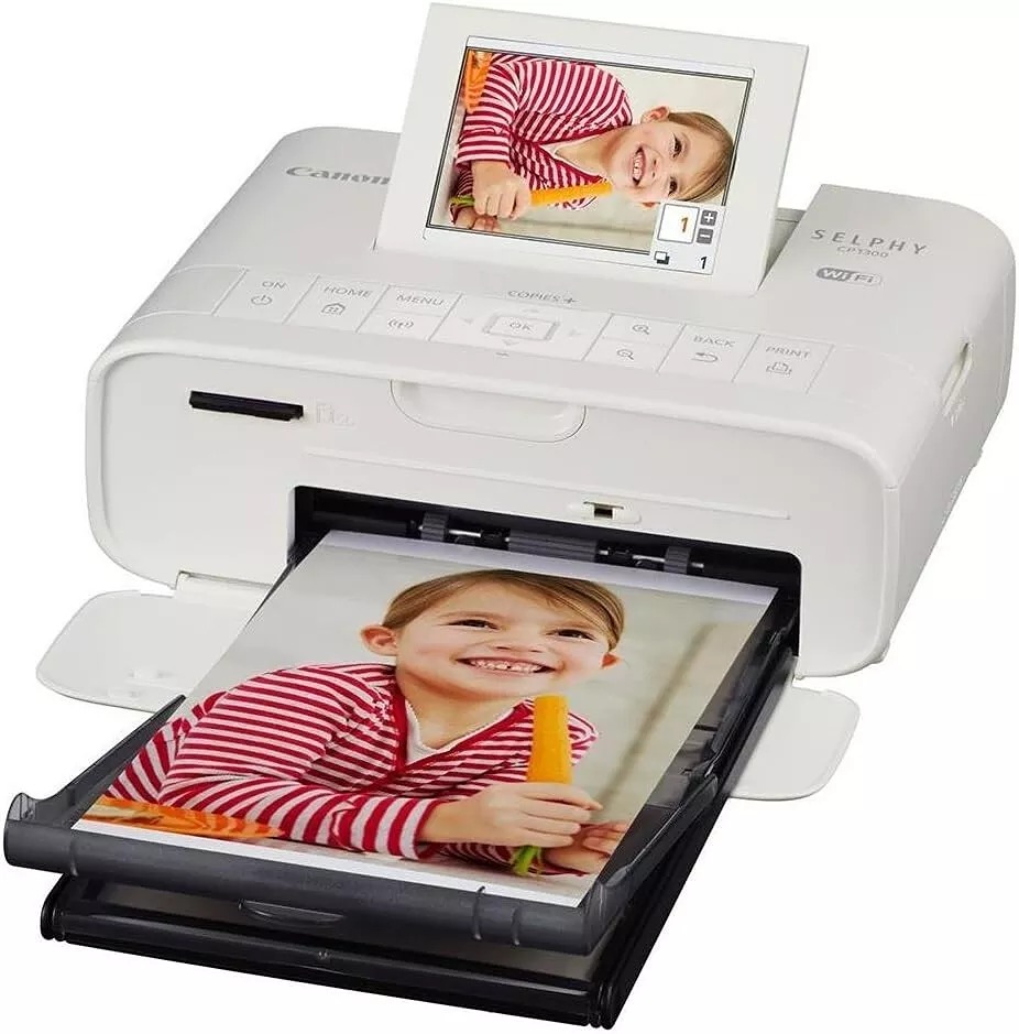 LIKE NEW-Canon Selphy CP1300 Wireless Compact Photo Printer
