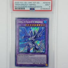 Yu-Gi-Oh! Trishula, the Dragon of Icy Imprisonment By Konami PSA 9