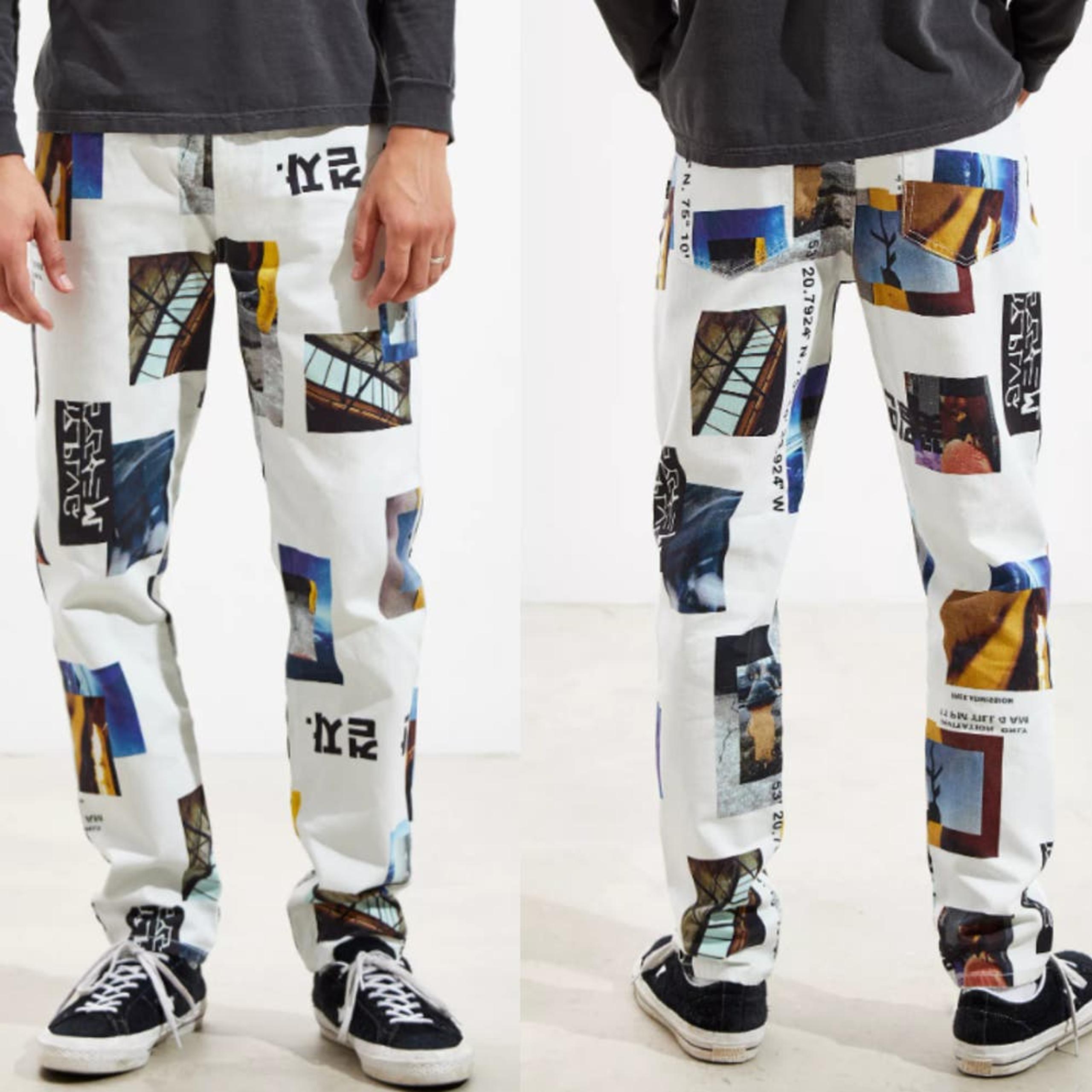 Urban Outfitters BDG Men's Photo Real Skinny Jeans 32W x 32L White M White *Read