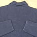Lauren Ralph Lauren Blazer Knit Sweater Navy Crest Gold Buttons Cotton Blend M