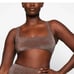 NWT SKIMS GLITTER COCOA SWIM SCOOP TANK