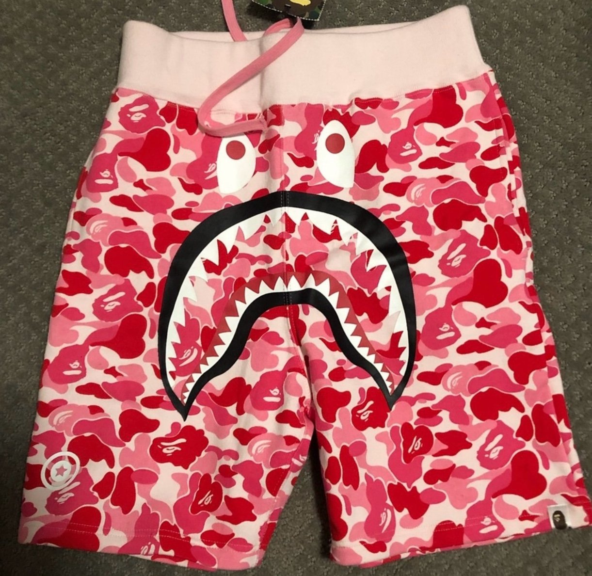 Pink Bape Shorts