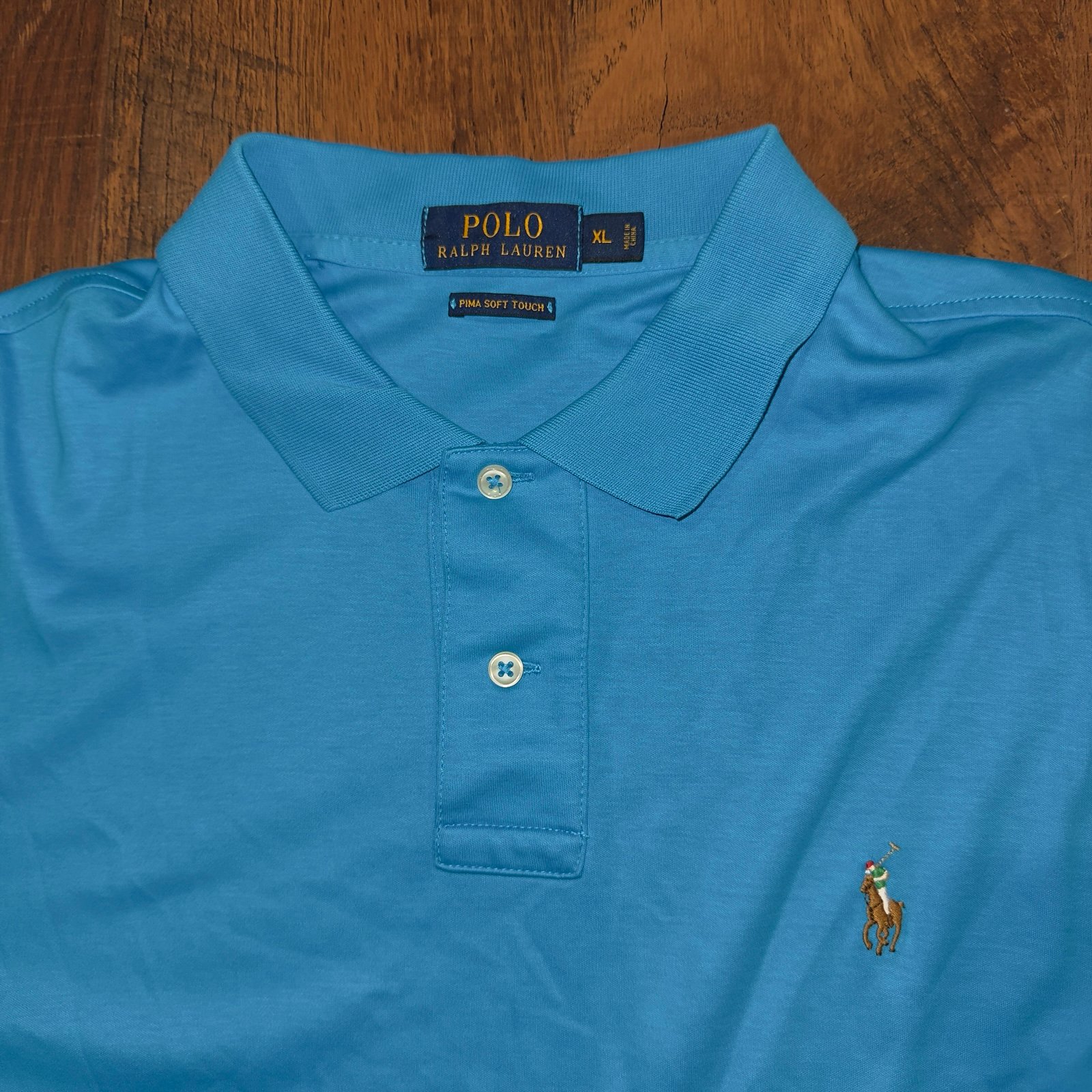 Polo Ralph Lauren Bundle Light Blue Dark Blue And Maroon polo shirt 3 lot XL
