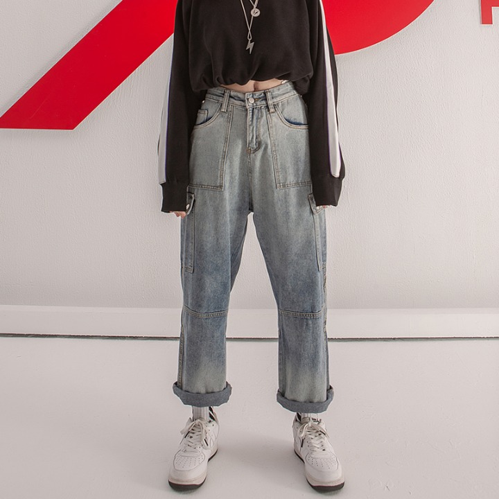 Women's tooling jeans