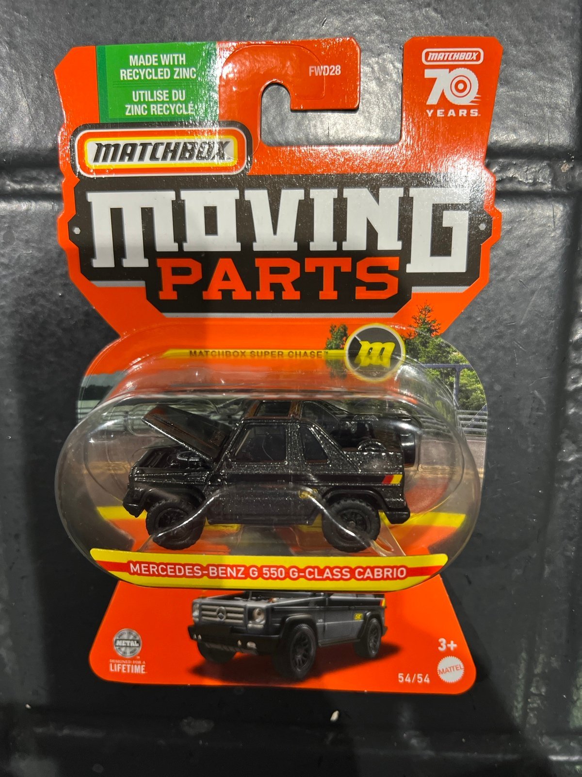 ☆Mercedes-Benz G-550 G-Class Cabrio☆ {Super Chase} Matchbox Moving Parts 2023