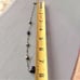 925 Sterling Silver Pearls & Polished Stone Necklace