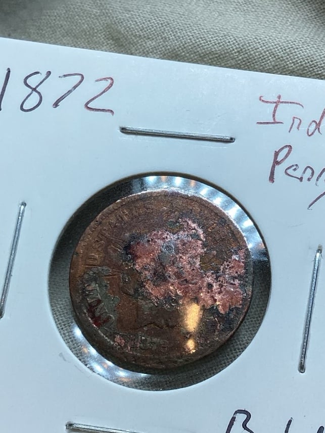 1872 Indian head Cent KEY DATE Bold N Variety