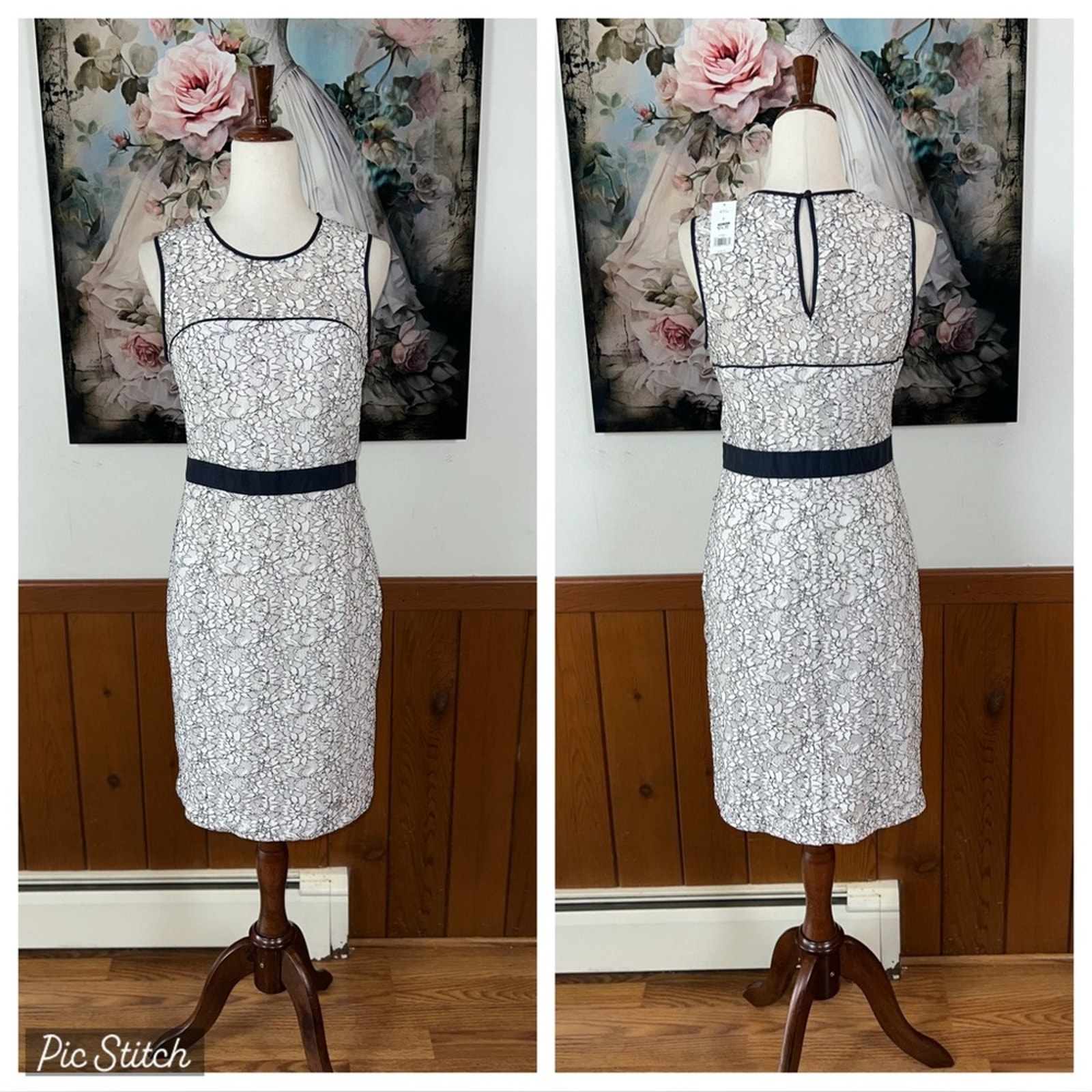 Gorgeous New Banana Republic Lace Overlay Shift Dress!