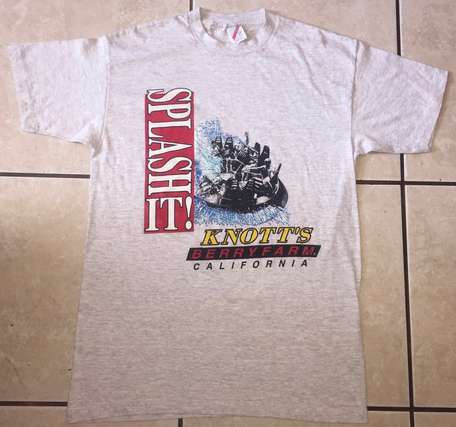 Vintage 80s 90s Knotts Berry Farm CA BIGFOOT Ride Souvenir Shirt Amusement Park