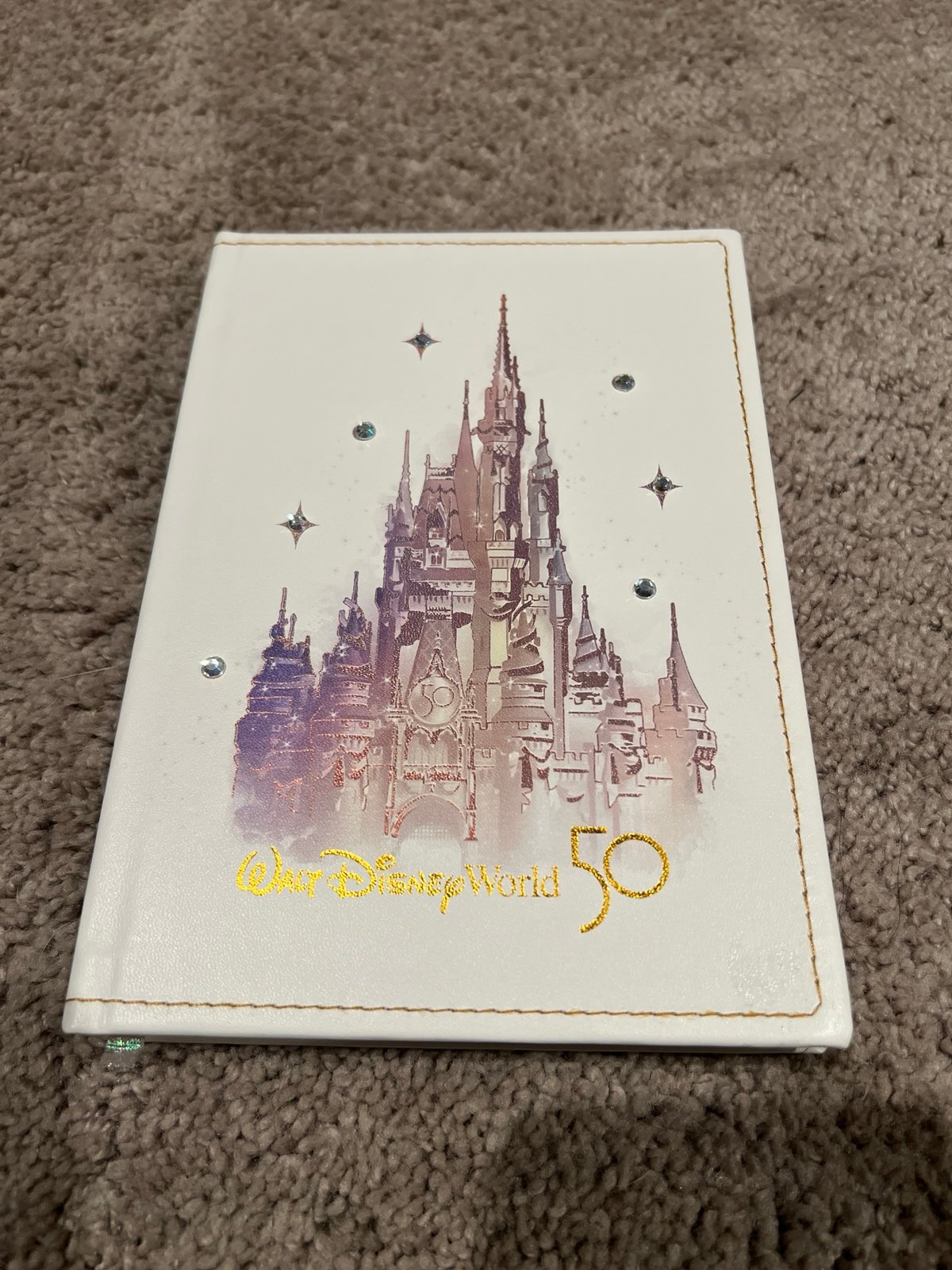 Disney Walt Disney World 50th anniversary journal notebook